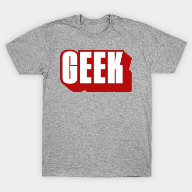 The Geek. T-Shirt by NineBlack